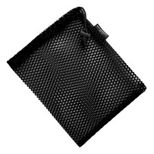 10x12 Nylon Drawstring Mesh Bag. Durable, Breathable Storage w/Barrel Lock