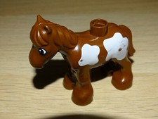 Lego Duplo Tier kleines braunes Pferd