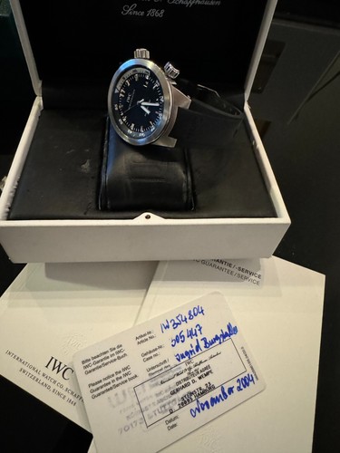 IWC Aquatimer Automatic IW354804 Box & Papers 2004 - Picture 2 of 9