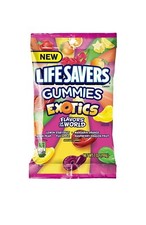 LIFE SAVERS Exotics Gummy Candy, 7 oz Bag Count 5 Pack