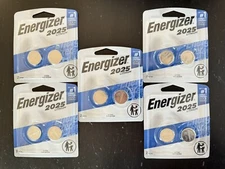10-PACK ENERGIZER CR2025 3V Lithium COIN CELL BATTERIES [2025BP-2] [Exp.03/2036]