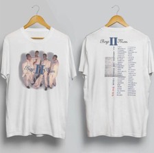 Vintage Boyz II Men 1994-1995 ''All Around The World'' Tour T-Shirt White