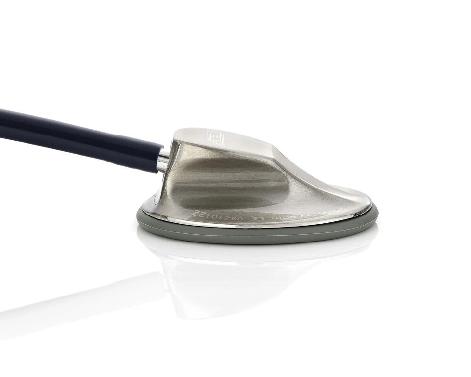 Estetoscopio clínico ADC 615BK Adscope modelo 615 platino esculpido con sintonizable Foto 2 de 4