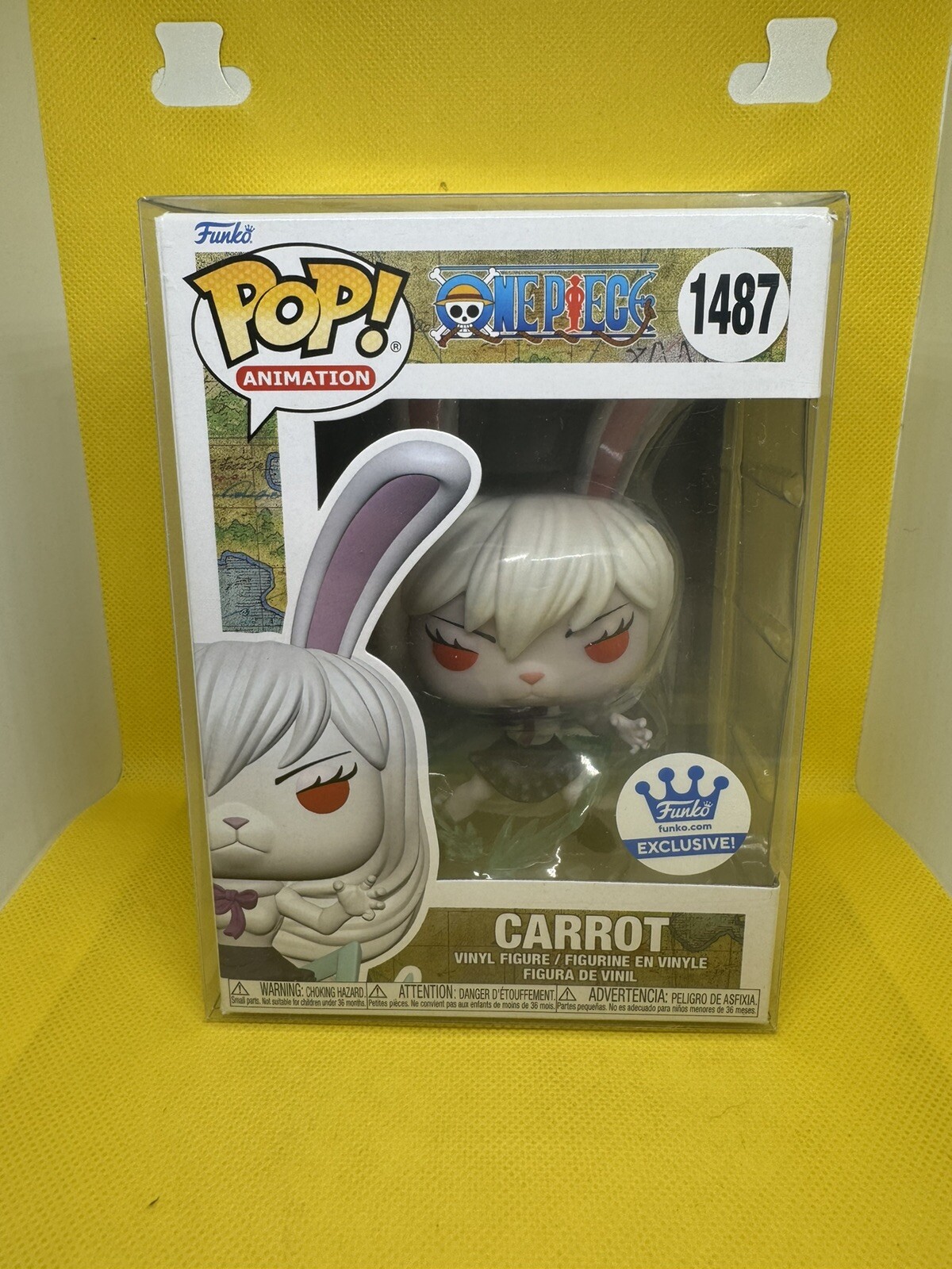 Funko POP  One Piece Carrot - Funko Shop Exclusive VAULTED - mint + protector