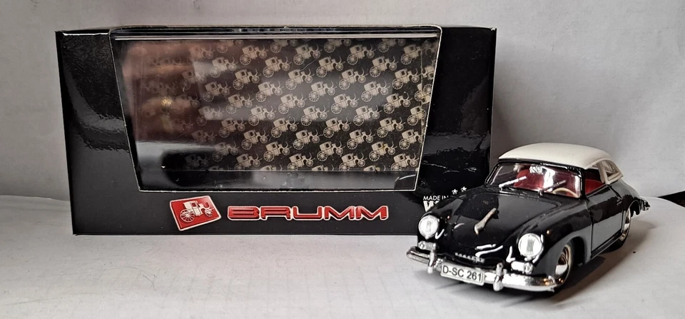 2353. BRUMM Lotto di 2 modelli 356 Cabriolet Hardtop  R314-01/R314-02 - Immagine 3 di 4