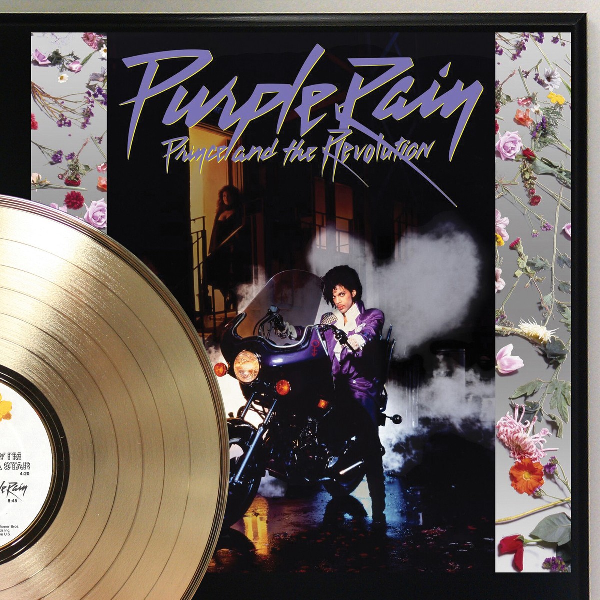 Prince - Purple Rain Gold LP Record Plaque Display | eBay
