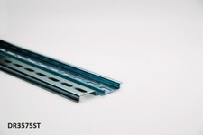 5 pieces DIN Rail Slotted Steel, RoHS Compliant, 35mm x 7.5mm, 1 Meter