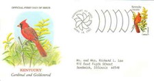 United States Scott 1969 Typewritten Address.