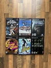PlayStation 2 Games Lot Bundle Of 6 Games Sports Action Dance