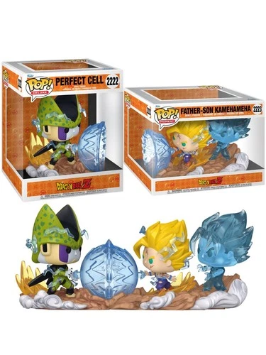 Funko Dragon Ball Z - Perfect Cell vs Father-Son Kamehameha Set Minor Box Damage