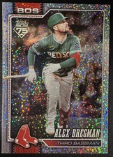 2026 Topps Series 1 Celebration Alex Bregman #135 Confetti Foil!