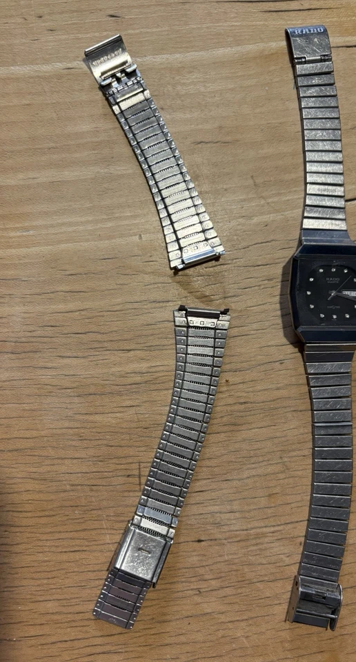 Armband mit Faltvrschluss für Rado DiaStar aus 1982 - Bild 2 von 3
