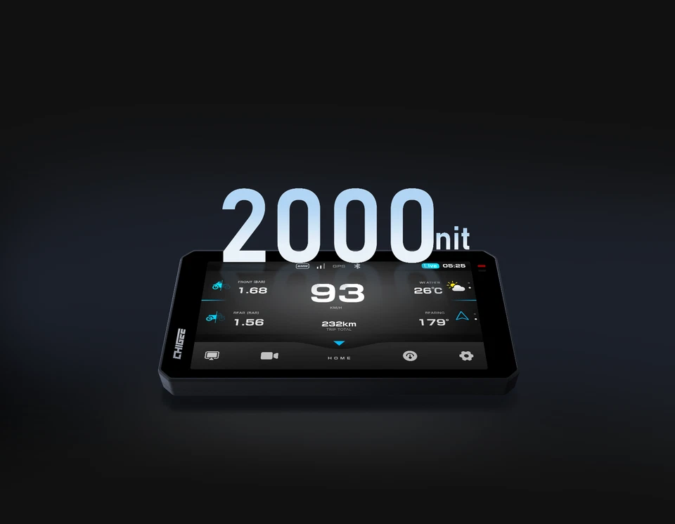 Pantalla de conducción inteligente AIO-6 Max Foto 3 de 4