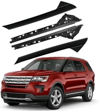 Windshield Trim Molding A-Pillar For 2011-2019 Ford Explorer L&R Outer & Inner