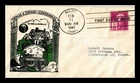 DR JIM STAMPS US COVER THOMAS EDISON FDC SCOTT 945 THERMOGRAPHED CACHET