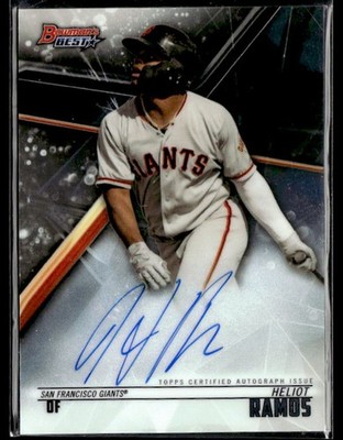 2018 Bowman's Best #B18-HR Heliot Ramos Best of 2018 Autographs