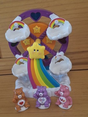 Care Bears Care-A-Lot Riesenradsatz 2003 komplett funktionierendes Licht kein Sound sehr guter Zustand