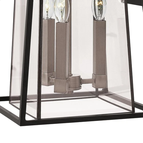 Hinkley Lighting 2105 Walker 3 Light 17-1/2"H Outdoor Wall Sconce - Bronze - Picture 10 of 12