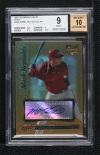 2007 Bowman's Best Gold /50 Mark Reynolds (Autograph) BGS 9 MINT Rookie Auto RC