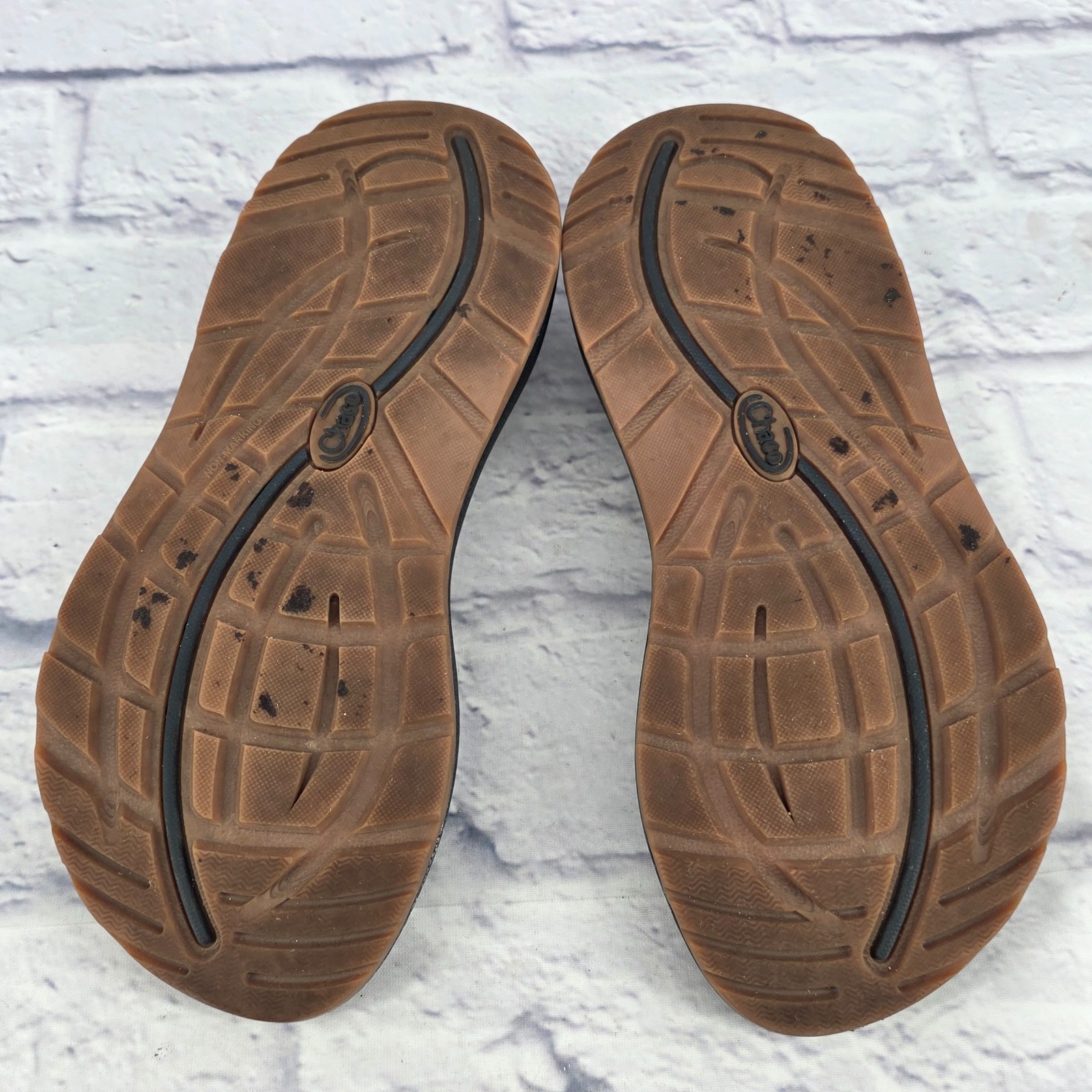 Chaco Z Cloud X2 Blue White Patterned Straps Hiki… - image 8