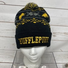 Harry Potter Hufflepuff Pom Beanie Hat from Hot Topic
