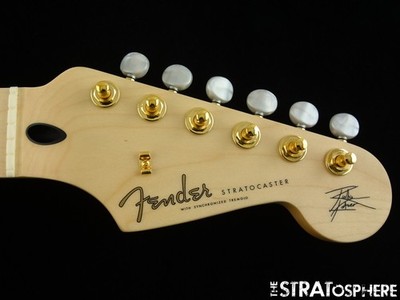 Fender Richie Kotzen Stratocaster Strat NECK + TUNERS, Thick C Shape 12'' Maple
