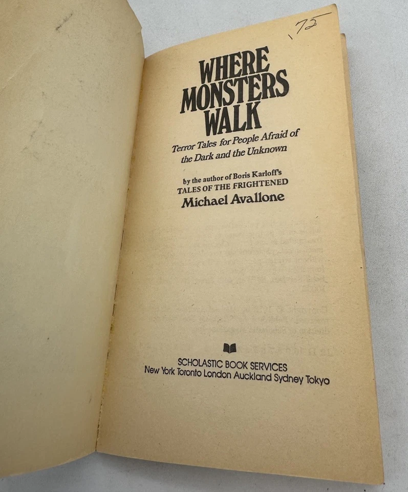 Vintage Kids’ Horror Halloween Paperback Lot 6 Witches Ghosts Monsters RARE - Image 4 of 4