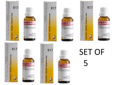 R17 Drops by Dr Reckeweg 22ml x5 | General Wellness Support Formula Free Ship