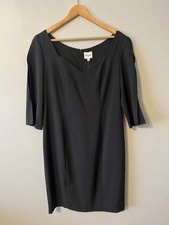 Ashley Graham Beyond Little Black Sheath Dress Sweetheart Neckline Size 14 NWT