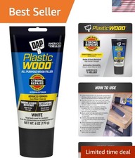 Plastic Wood All Purpose Latex Wood Filler, White, 6 Oz - Packaging may vary