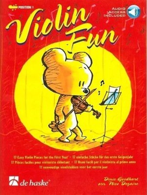Violin Fun | Dinie Goedhart (u. a.) | Buch + Online-Audio | 2023 | Hal Leonard