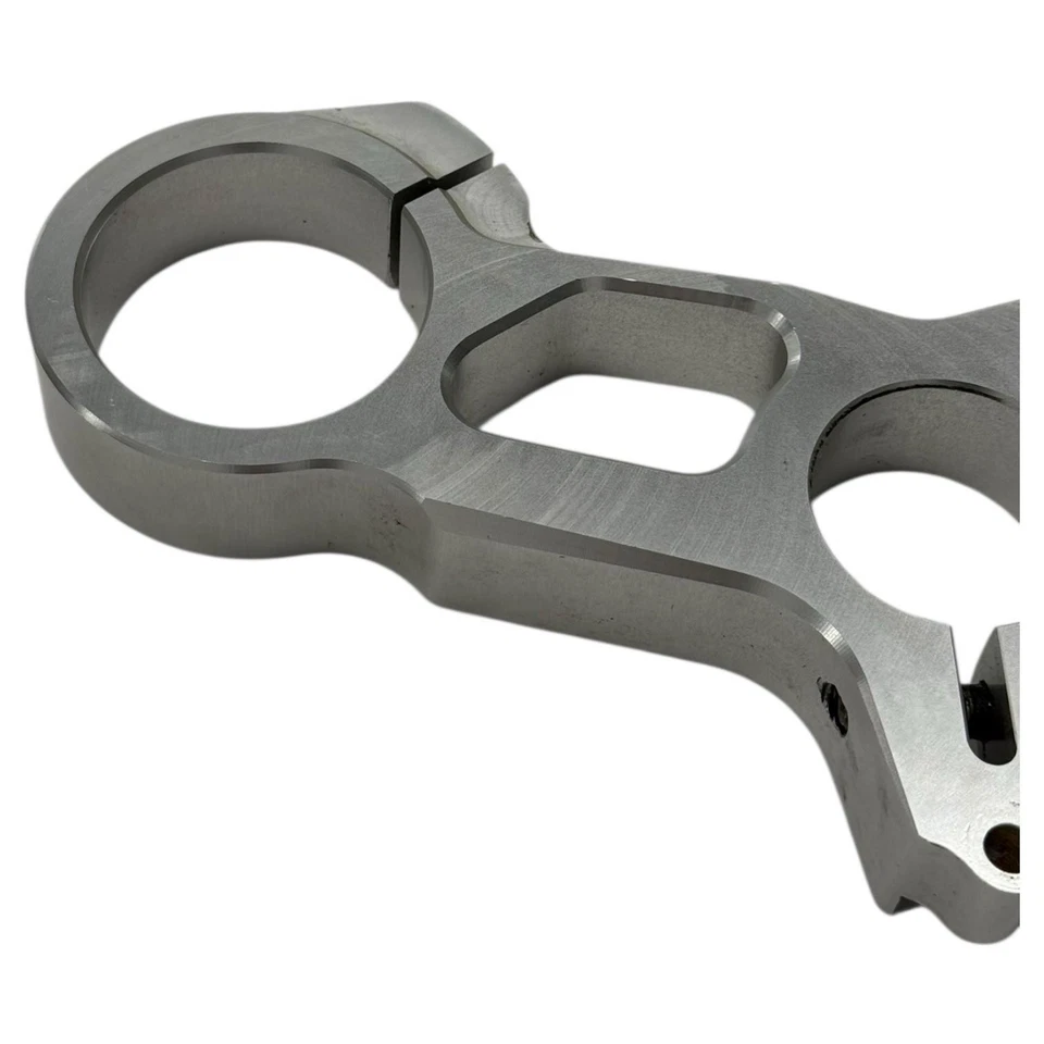 2003 - 2006 DUCATI 999 BRAÇADEIRA TRIPLA ÁRVORE PONTE SUPERIOR SUPORTE DE MONTAGEM RETO - Imagem 3 de 4