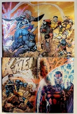 X-Men 1991 #1 Foil Reprint 2025 Jim Lee Exclusive Connecting Covers Set A B C D