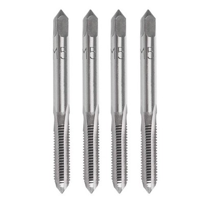 YXQ M5 x 0.8mm Tap Machine HSS Metric Right Hand Thread 3 Straight Flute Taps...