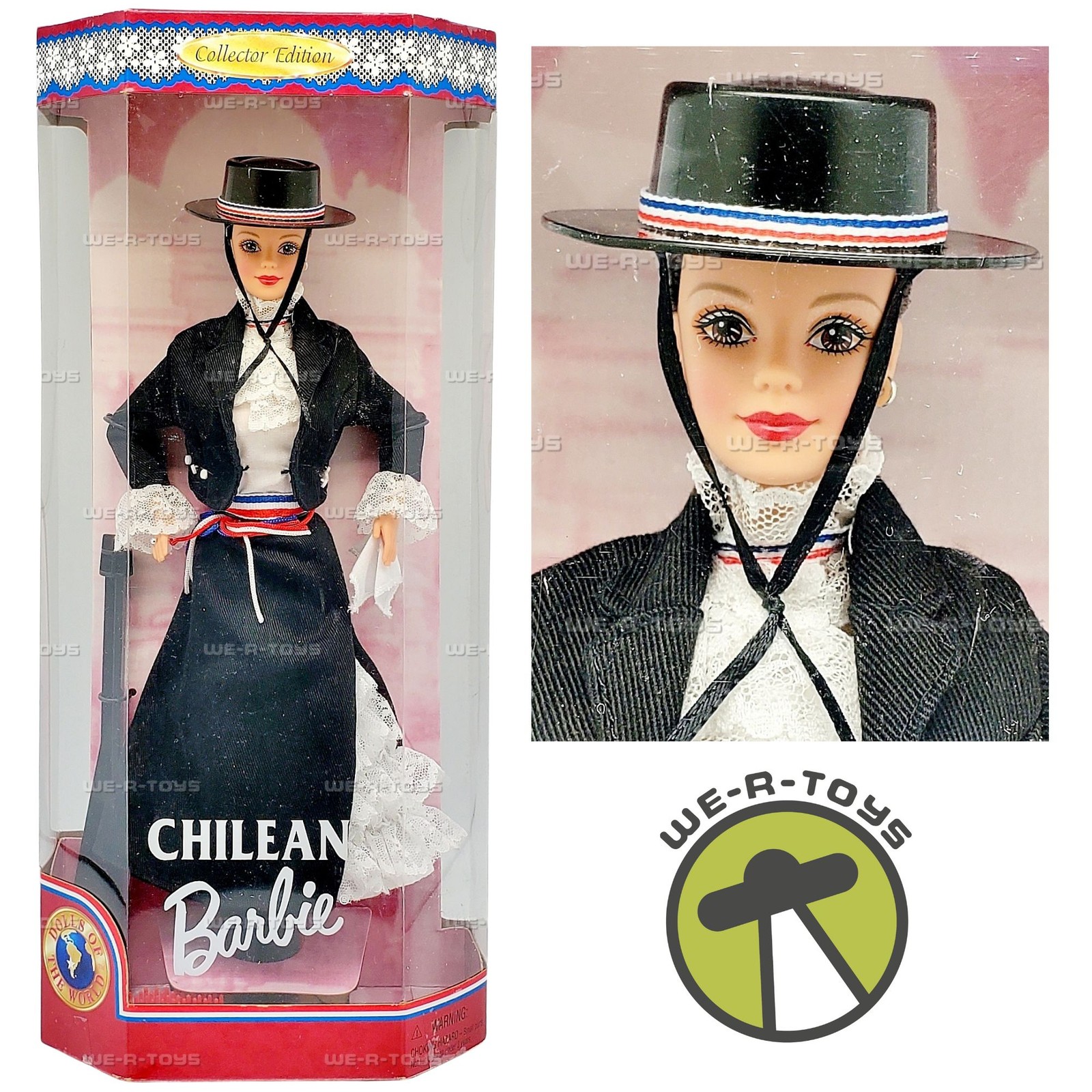 Chilean Barbie Dolls of World Collector Edition 1997 Mattel 18559