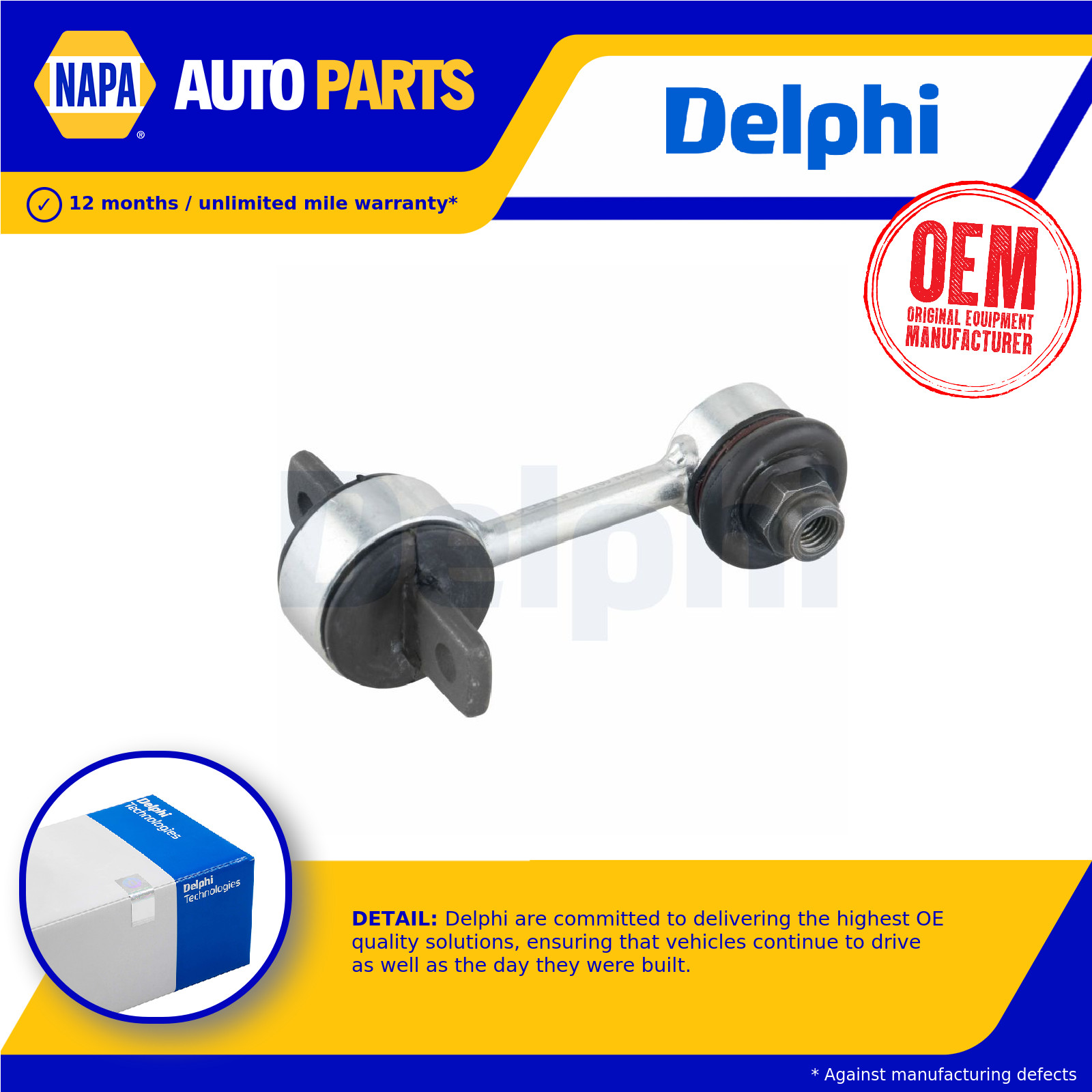 Anti Roll Bar Link Rear TC2100 Delphi Stabiliser Drop Link 8E0505465AC Quality