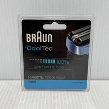 Braun 40B cooltec Cassette Foil Cutter Shaver 100% Authentic Genuine OEM Sealed