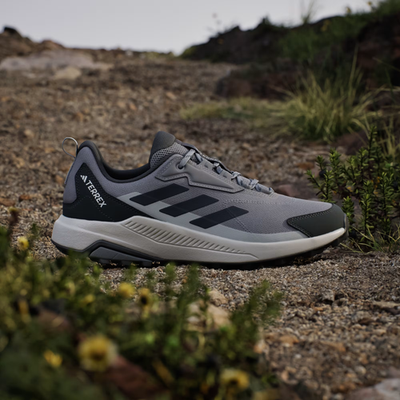 Mens adidas Terrex Anylander Hiking JR9088 Grey Three / Legend Ink