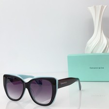 Tiffany TF5023 Sunglasses Black Dark Grey Oversized 56-17-145