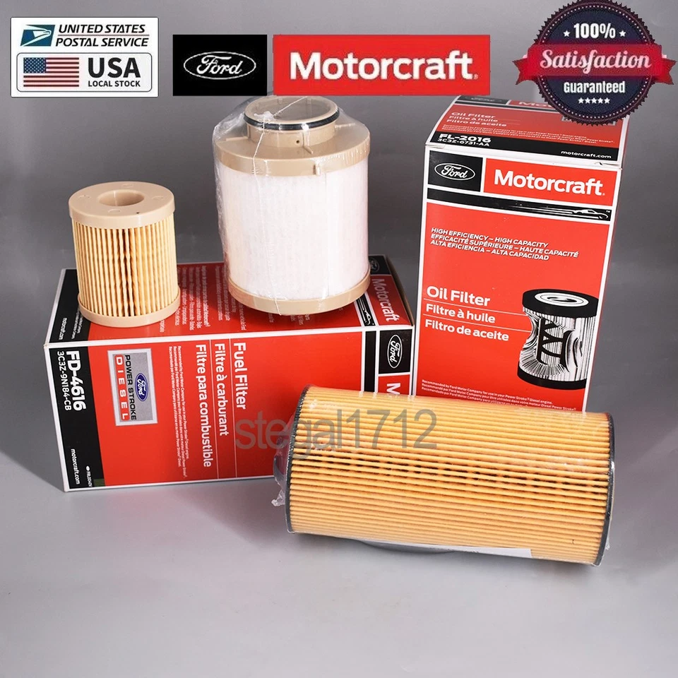 Оригинальный комплект фильтров для дизельного топлива 6,0 л от оригинального производителя для 2003–2007 F250 F-250 SUPER DUTY - Изображение 3 из 4