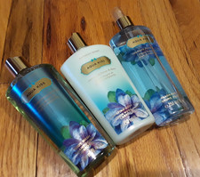 Victoria's Secret Aqua Kiss Fragrance Mist Lotion Body Wash / Shampoo SET