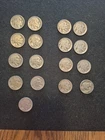 17 Nice Vintage 1928 P & D Buffalo Nickel Coin Collection!