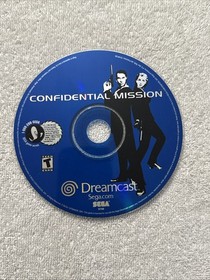 Confidential Mission - Sega Dreamcast (DC) No Manual Tested Working