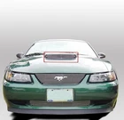 1999-2004 FORD MUSTANG FRONT TOP POLISHED HOOD SCOOP BILLET GRILLE GRILL INSERT