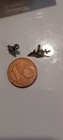 Antique Vintage 14k Solid White Gold Real Diamonds Masson Shriners 2 Lapel Pins — photo 8