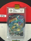 Grade10  Pokemon TCG Chinese Rayquaza V SR - Scarlet & Violet, CS4bC-145