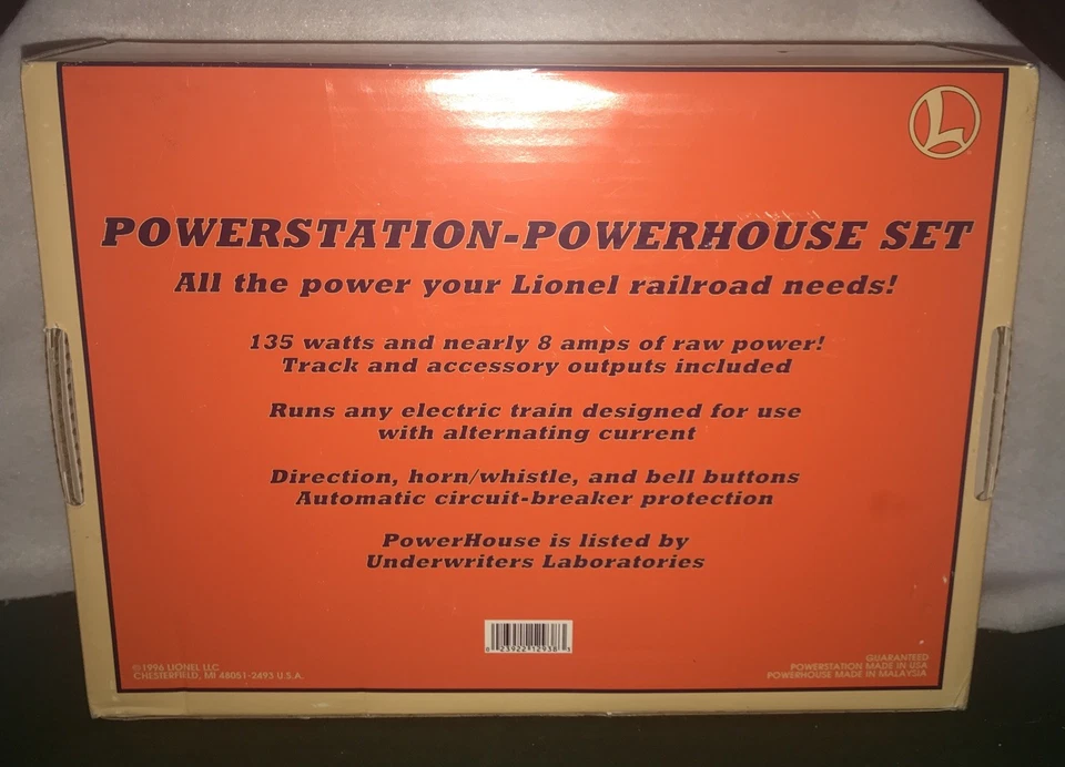 LIONEL #12938 POWERSTATION POWERHOUSE SET New! - Image 4 of 4