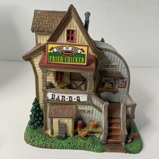 Lemax 2016 Sunny Acres Famous Fried Chicken Village Collection #65124 Bar.B.Q