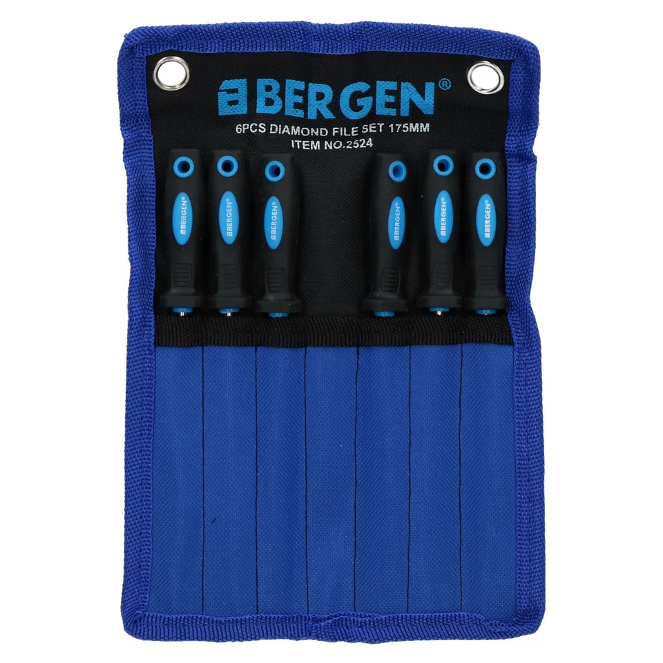 Diamond Precision Needle File 6pc Set Total Length 175mm Jewellers Craft Making - Image 2 of 3