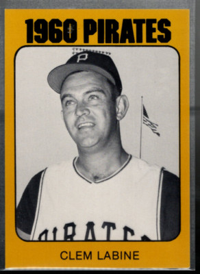 B5848- 1980 Pirates 1960 TCMA Baseball Cards 1-41 -You Pick- 15+ FREE US SHIP